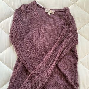 Purple Sweater